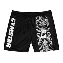 Load image into Gallery viewer, CYMSTAR Barocco Swim Trunks (B&W)