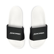 將圖片載入圖庫檢視器 Flexin Farmer Slide Sandals with Removable Strap (Black)