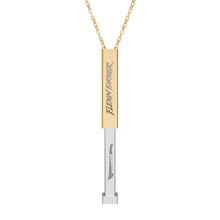 將圖片載入圖庫檢視器 Flexin Farmer Hidden Message Sliding Bar Necklace