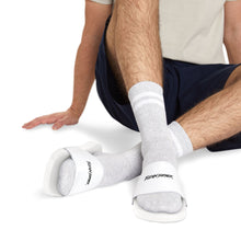 將圖片載入圖庫檢視器 Flexin Farmer Slide Sandals with Removable Strap (White)