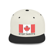 Load image into Gallery viewer, Stop Tariffs Canadian Snapback Cap