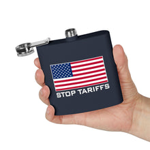 將圖片載入圖庫檢視器 CYMSTAR American Stop Tariffs Stainless Steel Flask