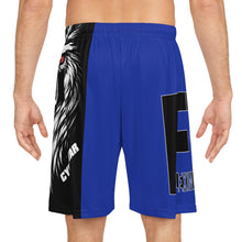 將圖片載入圖庫檢視器 Flexin Farmer Graphic Basketball Shorts (Blue)