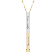 將圖片載入圖庫檢視器 Flexin Farmer Hidden Message Sliding Bar Necklace