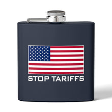 將圖片載入圖庫檢視器 CYMSTAR American Stop Tariffs Stainless Steel Flask