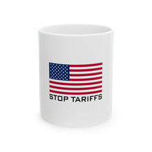 將圖片載入圖庫檢視器 American Ceramic Mug - Stop Tariffs