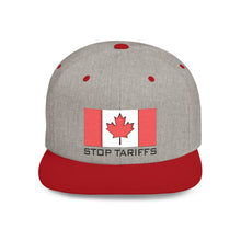 Load image into Gallery viewer, Stop Tariffs Canadian Snapback Cap