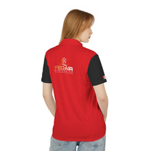 Carica l'immagine nel visualizzatore di Gallery, FEDAIR Stylish Unisex Polo Shirt (Red 2 Tone)