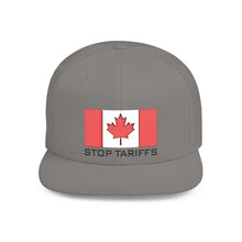 Load image into Gallery viewer, Stop Tariffs Canadian Snapback Cap