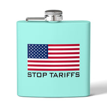 將圖片載入圖庫檢視器 CYMSTAR American Stop Tariffs Stainless Steel Flask