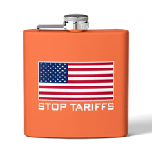 將圖片載入圖庫檢視器 CYMSTAR American Stop Tariffs Stainless Steel Flask
