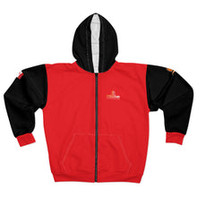 Carica l'immagine nel visualizzatore di Gallery, FEDAIR Workers Hoodie (Red 2 Tone)