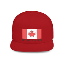 Load image into Gallery viewer, Stop Tariffs Canadian Snapback Cap