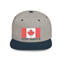 Load image into Gallery viewer, Stop Tariffs Canadian Snapback Cap