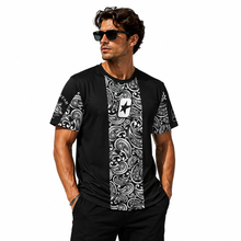 Carica l'immagine nel visualizzatore di Gallery, CYMSTAR OG Paisley Graphic Tee (B&G)