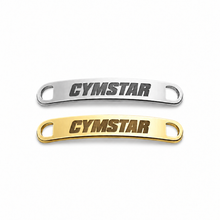 Charger l'image dans la galerie, CYMSTAR G-Note 2 piece Shoe Lace Charm set (Gold or Silver)