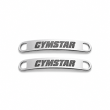 Charger l'image dans la galerie, CYMSTAR G-Note 2 piece Shoe Lace Charm set (Gold or Silver)