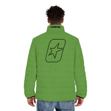 Cargar imagen en el visor de la galería, C-Star Men's Puffer Jacket (Lime)