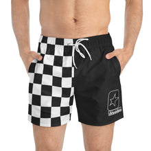 Charger l'image dans la galerie, CHECKERS Swim Trunks (Midnight)