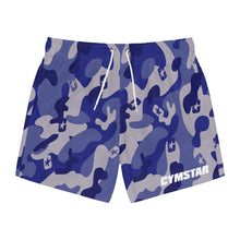 Charger l'image dans la galerie, Camo Swim Trunks (Aqua)