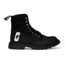 Cargar imagen en el visor de la galería, Men's Canvas Shit Kicker Boots (Midnight)