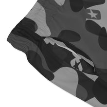 Cargar imagen en el visor de la galería, Camo Swim Trunks (Smoke)