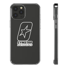 Cargar imagen en el visor de la galería, CYMSTAR Clear Cases (White Logo)