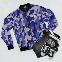 將圖片載入圖庫檢視器 CAMO Bomber Jacket (Aqua)