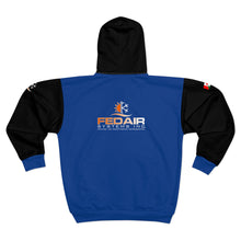Carica l&#39;immagine nel visualizzatore di Gallery, FEDAIR Workers Hoodie (Blue 2 Tone)
