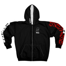 Load image into Gallery viewer, CYMSTAR Barocco Black Zip Hoodie (B&amp;R)
