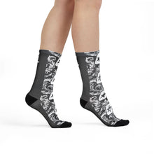 將圖片載入圖庫檢視器 Copy of Cymstar Barocco Crew Socks (B&amp;W)

