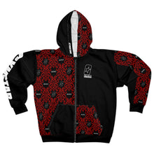 將圖片載入圖庫檢視器 CYMSTAR OG Barocco Black Zip Hoodie (B&amp;R)

