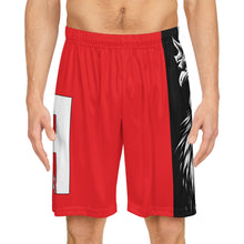 將圖片載入圖庫檢視器 Flexin Farmer Graphic Basketball Shorts (Red)
