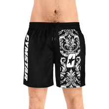 Load image into Gallery viewer, CYMSTAR Barocco Swim Trunks (B&amp;W)
