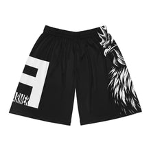 將圖片載入圖庫檢視器 Flexin Farmer Graphic Basketball Shorts (Black)
