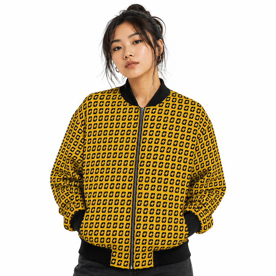 C-Star Men's Bomber Jacket (Canary)