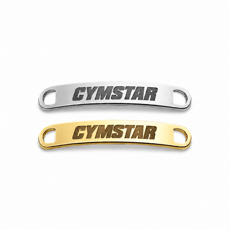 CYMSTAR G-Note Shoe Lace Charm set (Gold or Silver)