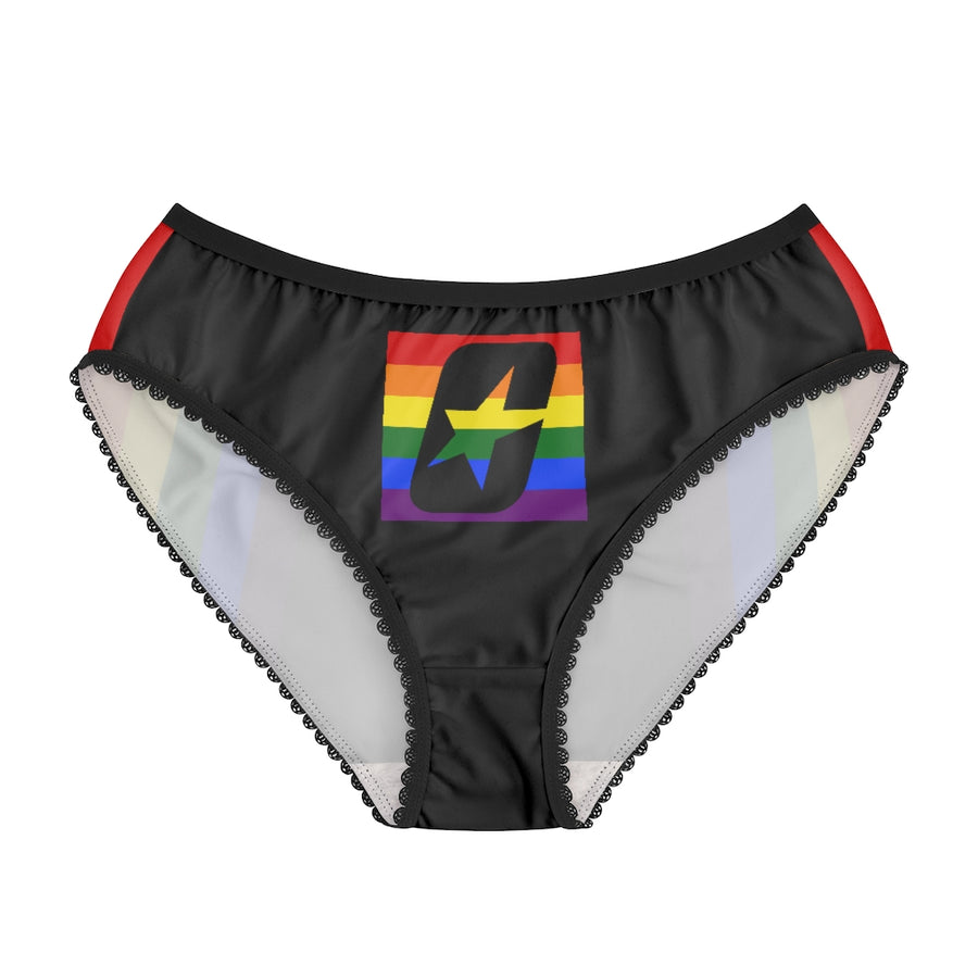 Women's PRIDE Briefs (Midnight)