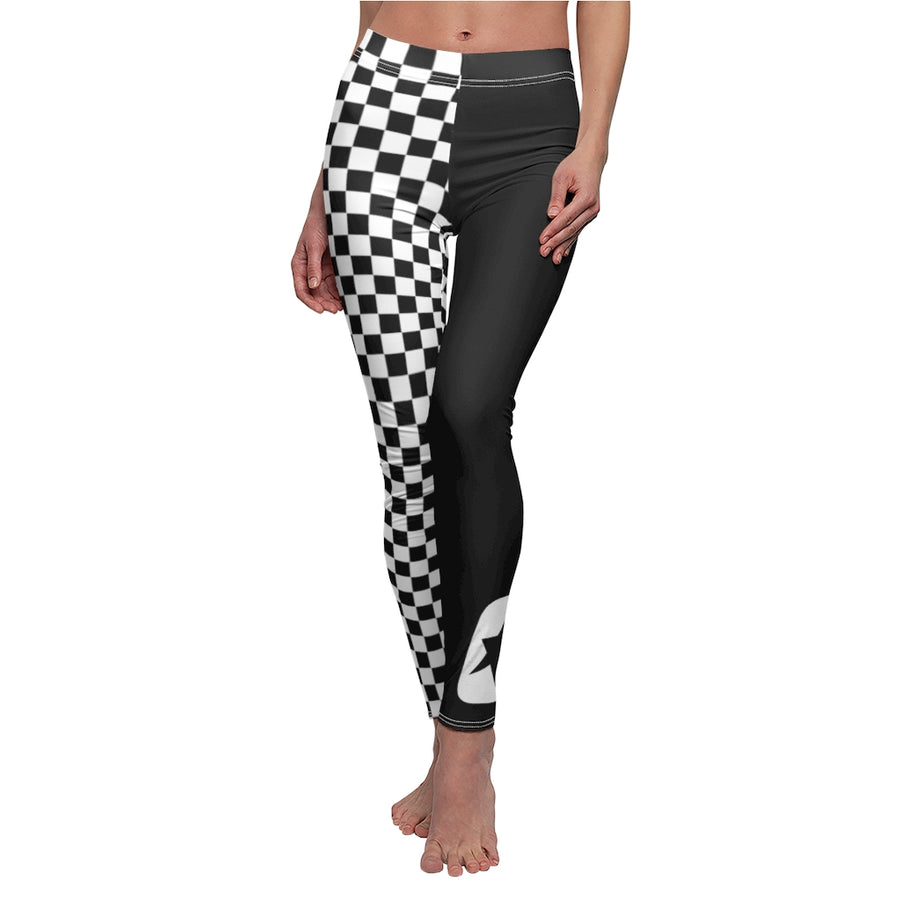 Women's CHECKERS Mini Action Leggings