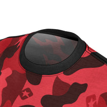 Load image into Gallery viewer, CAMO Branded T-Shirt (Cherry)
