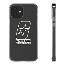 Load image into Gallery viewer, CYMSTAR Clear Cases (White Logo)
