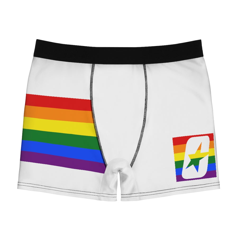Men's PRIDE Junk Briefs (Snow)