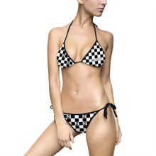 將圖片載入圖庫檢視器 CHECKERS Women&#39;s Bikini Swimsuit
