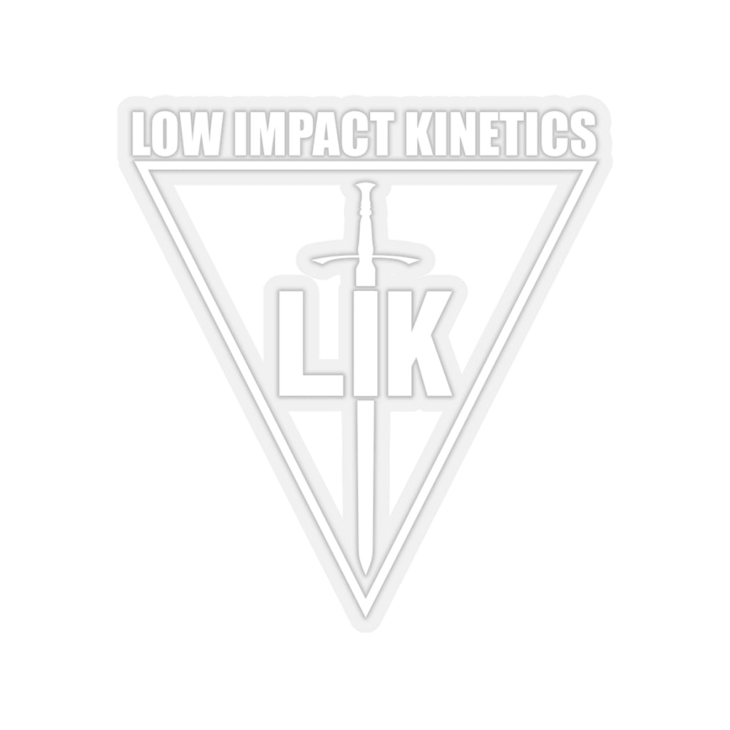 LOW IMPACT KINETICS Kiss-Cut Stickers (Snow)