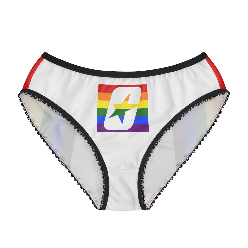 PRIDE Women's Briefs (Snow)