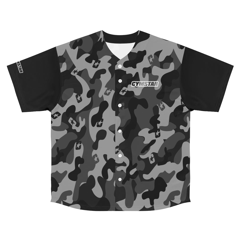 CAMO Baseball Jersey (Smoke)