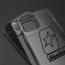 Load image into Gallery viewer, CYMSTAR Clear Cases (Black Logo)
