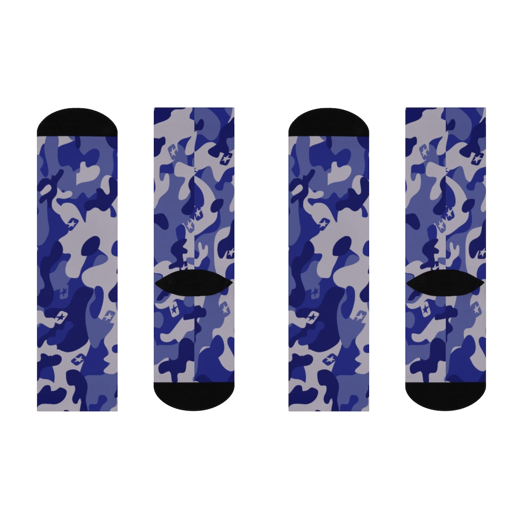 C-Star CAMO Socks (Aqua)