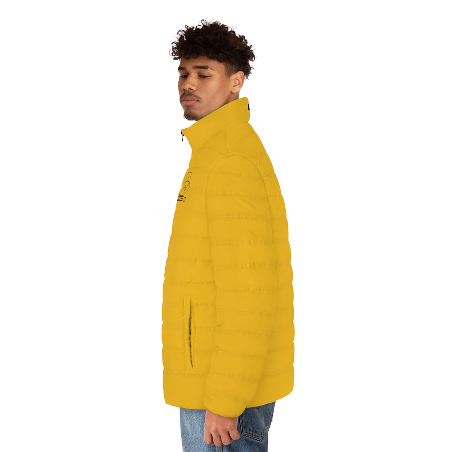 C-Star Men's Puffer Jacket (Canary)