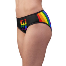 將圖片載入圖庫檢視器 PRIDE Women&#39;s Briefs (Midnight)
